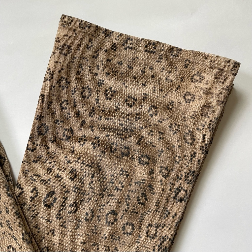 Frame Le Crop Mini Boot Snake Python Print In Van… - image 5